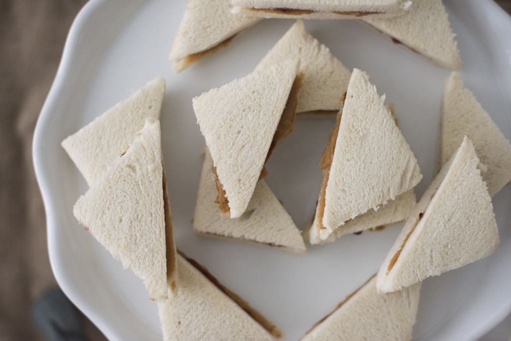 PB&J Triangles The Foodie Chef