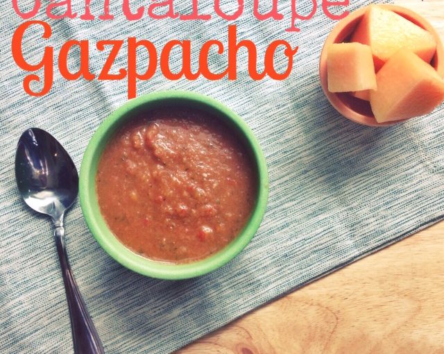 Cantaloupe Gazpacho